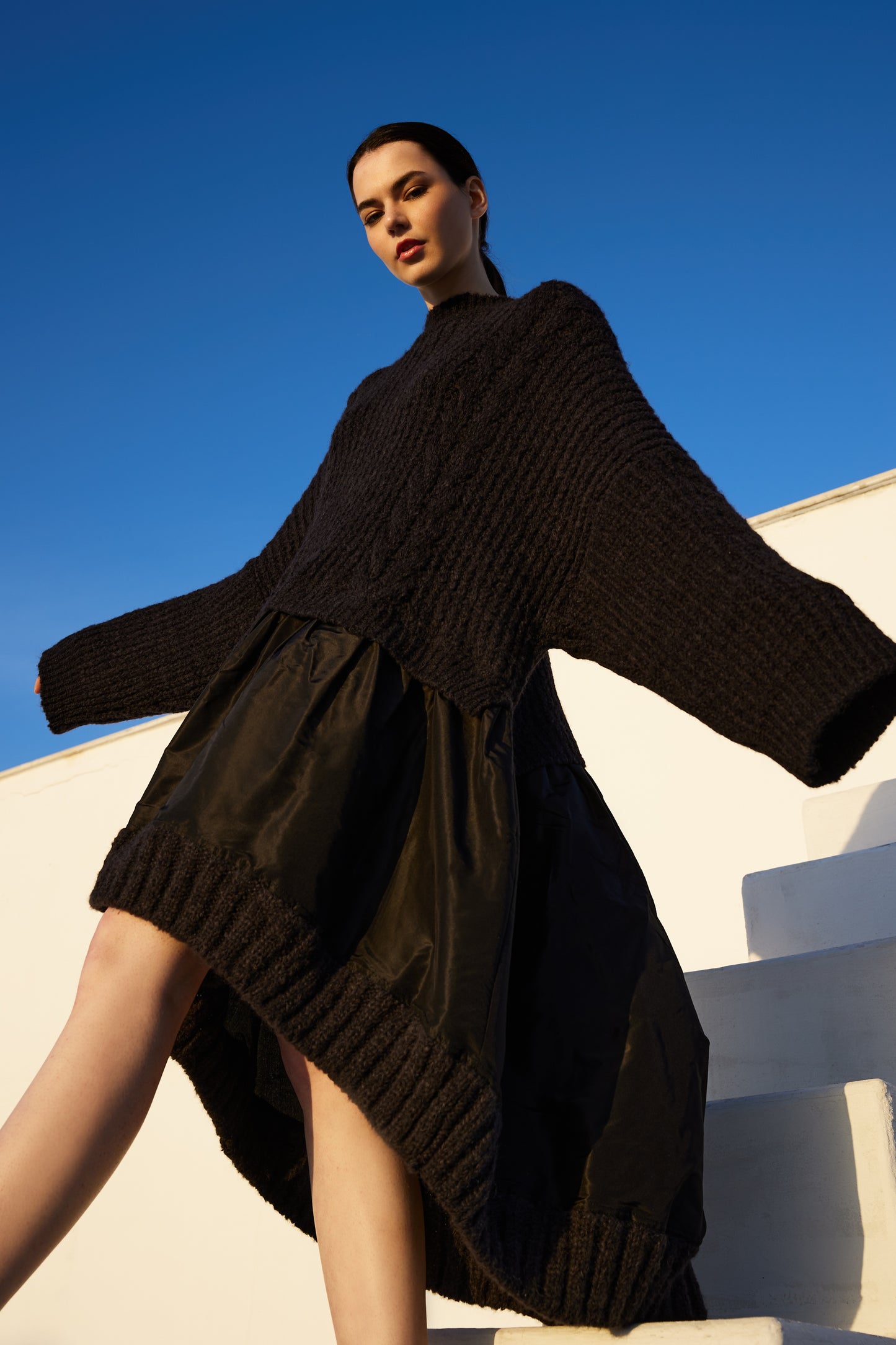 Knitwear Wool And Silk Dress
