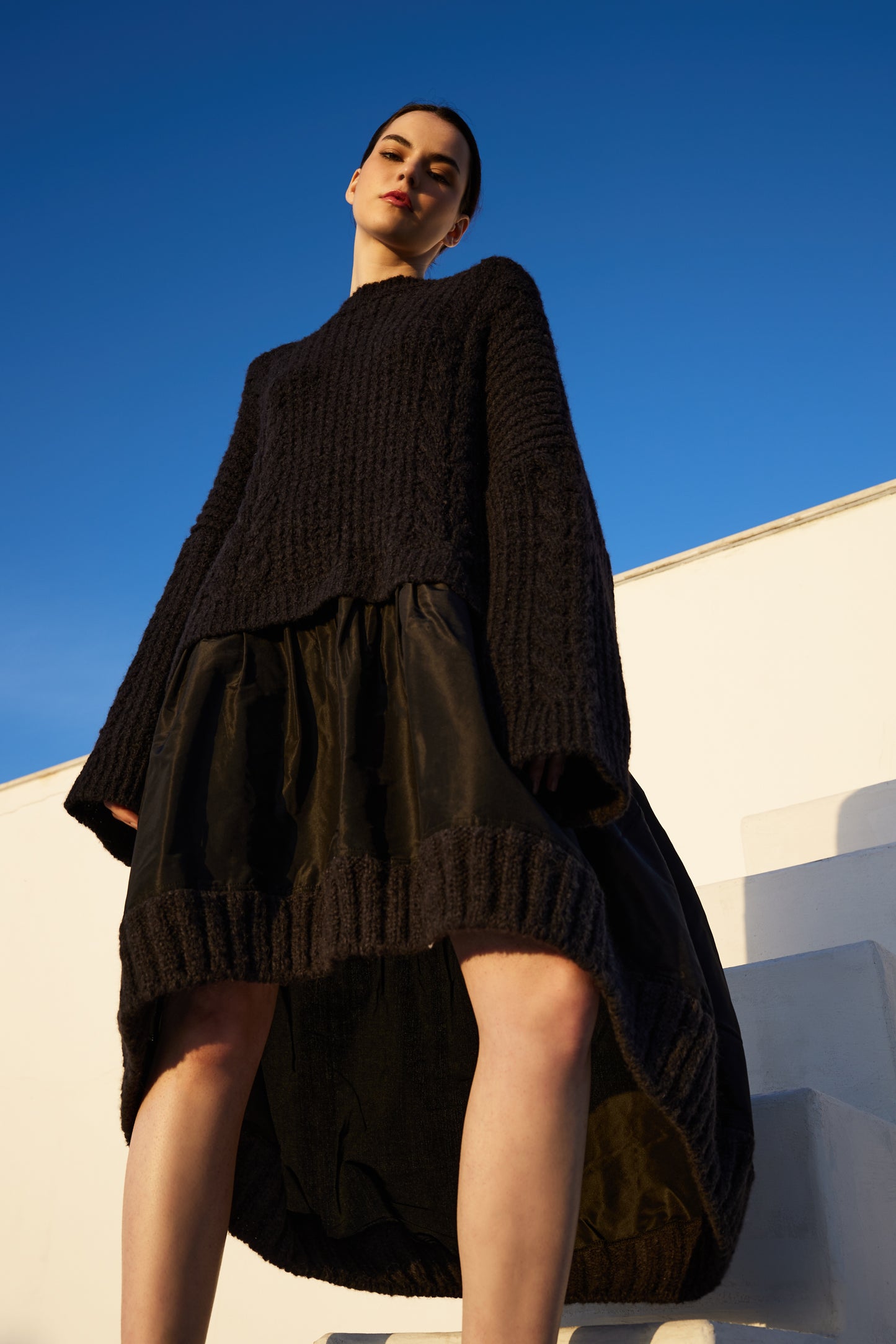 Knitwear Wool And Silk Dress