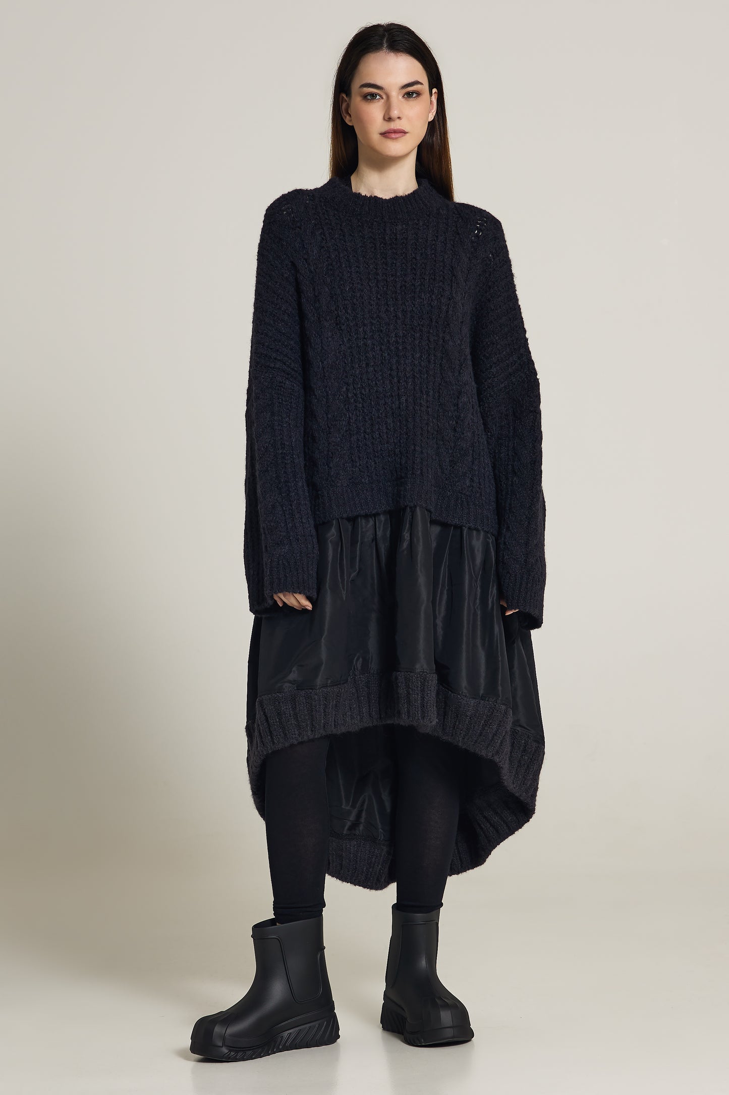 Knitwear Wool And Silk Dress