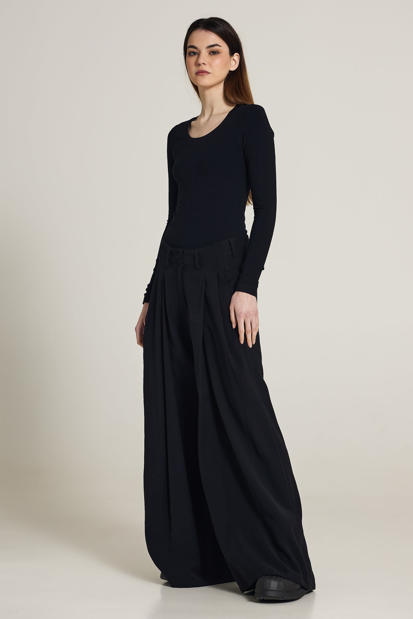 Wide Leg Trousers