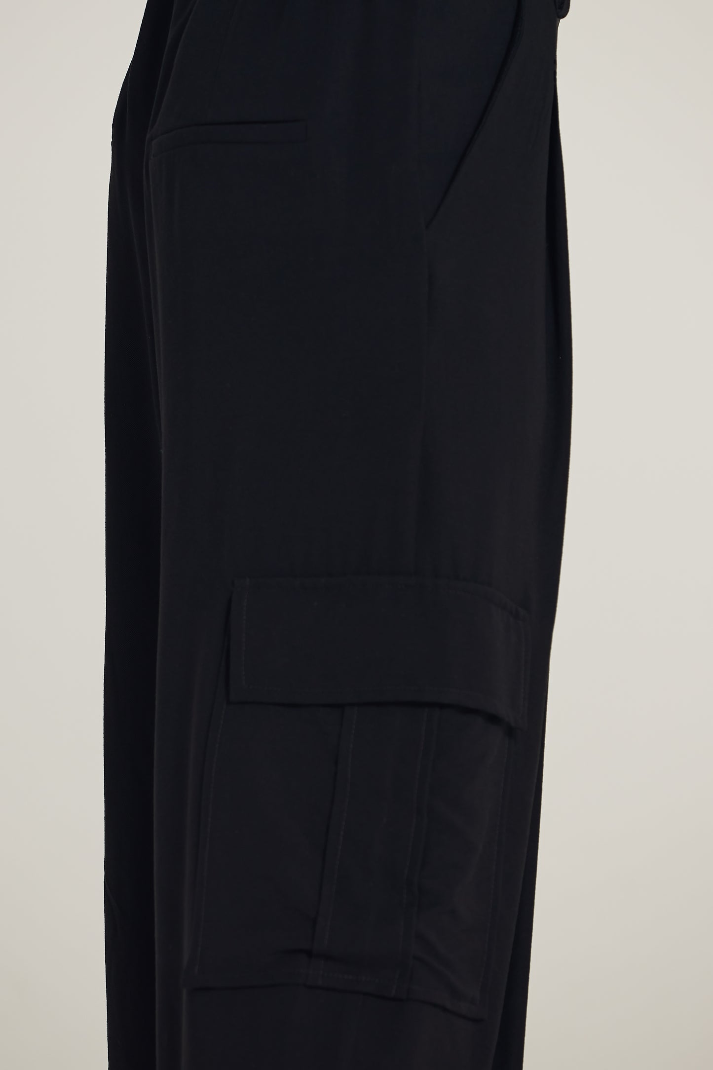 Cargo Trousers With Elastic Waistband