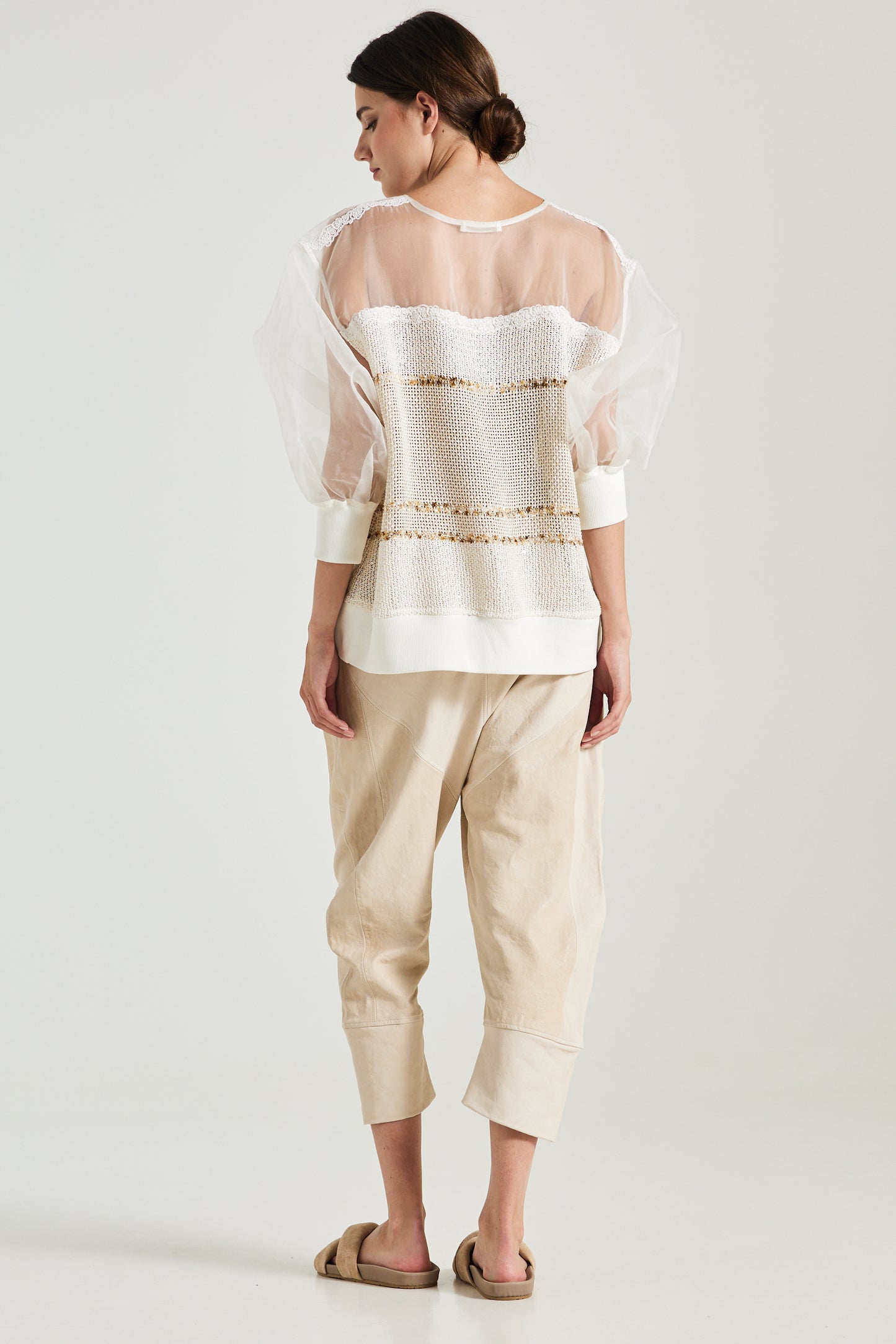Knitwear Mid-Sleeve Sweater