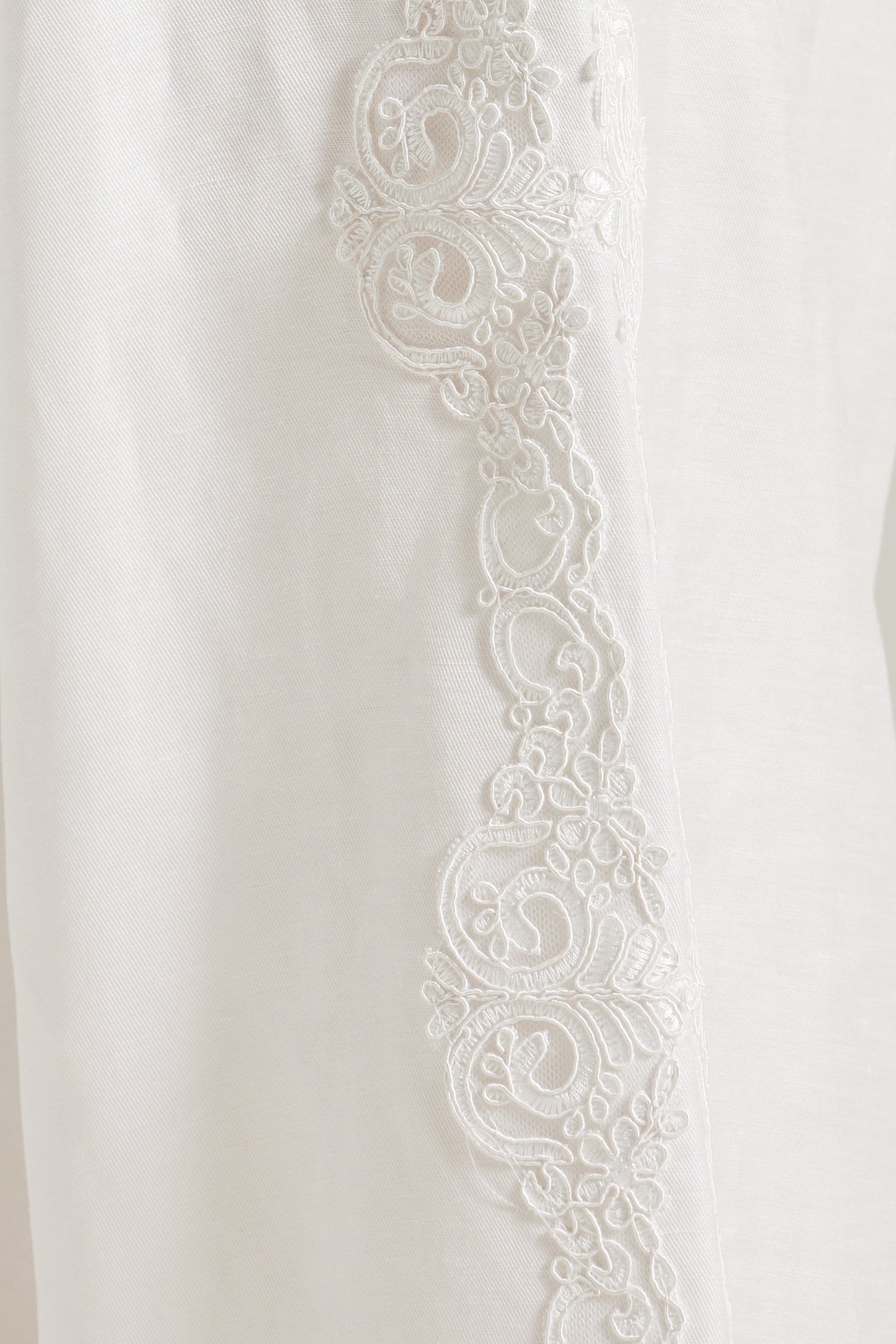 Trousers With Elastic Waistband And Side Lace Details