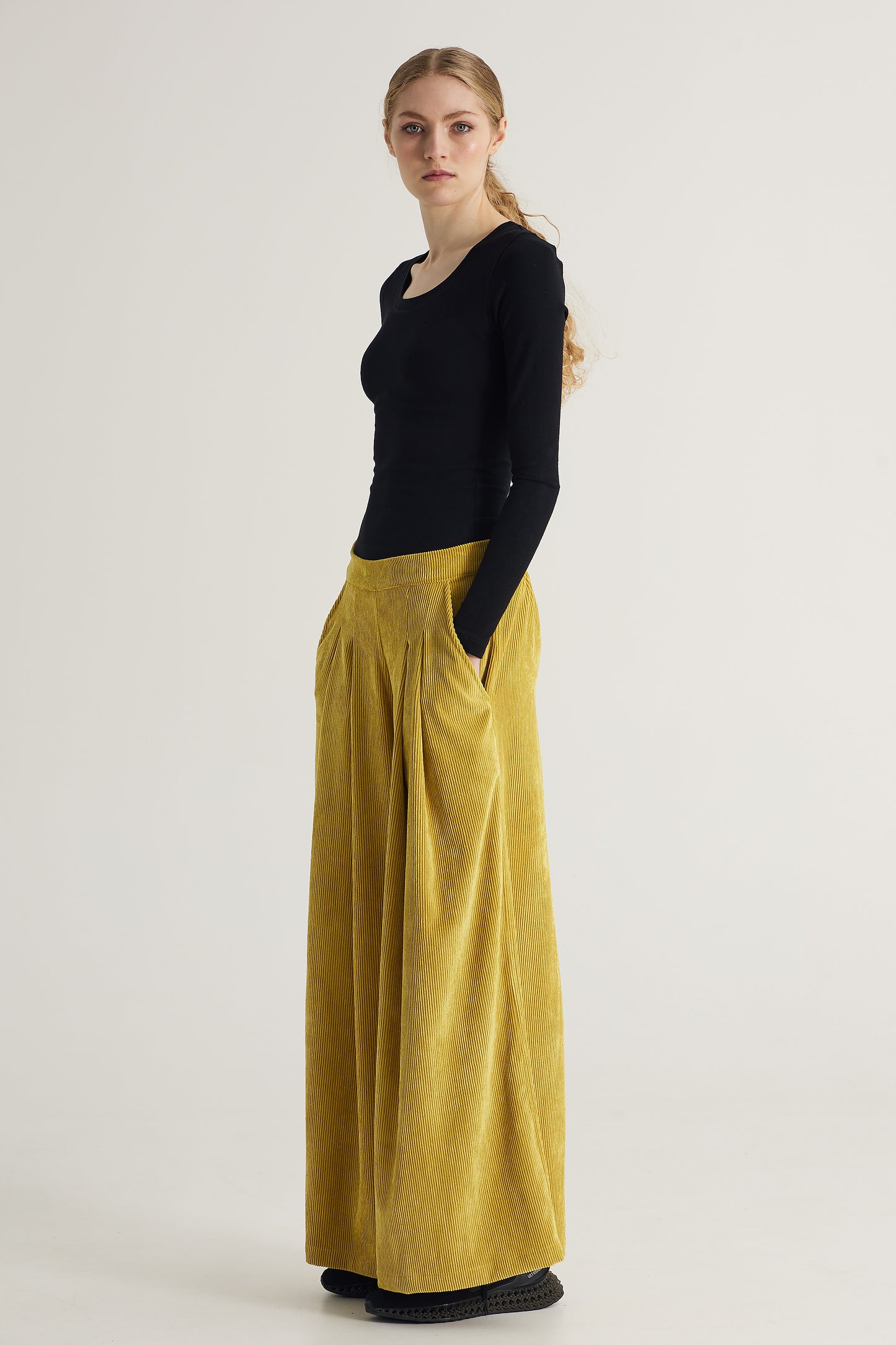 Corduroy Trousers With Pockets