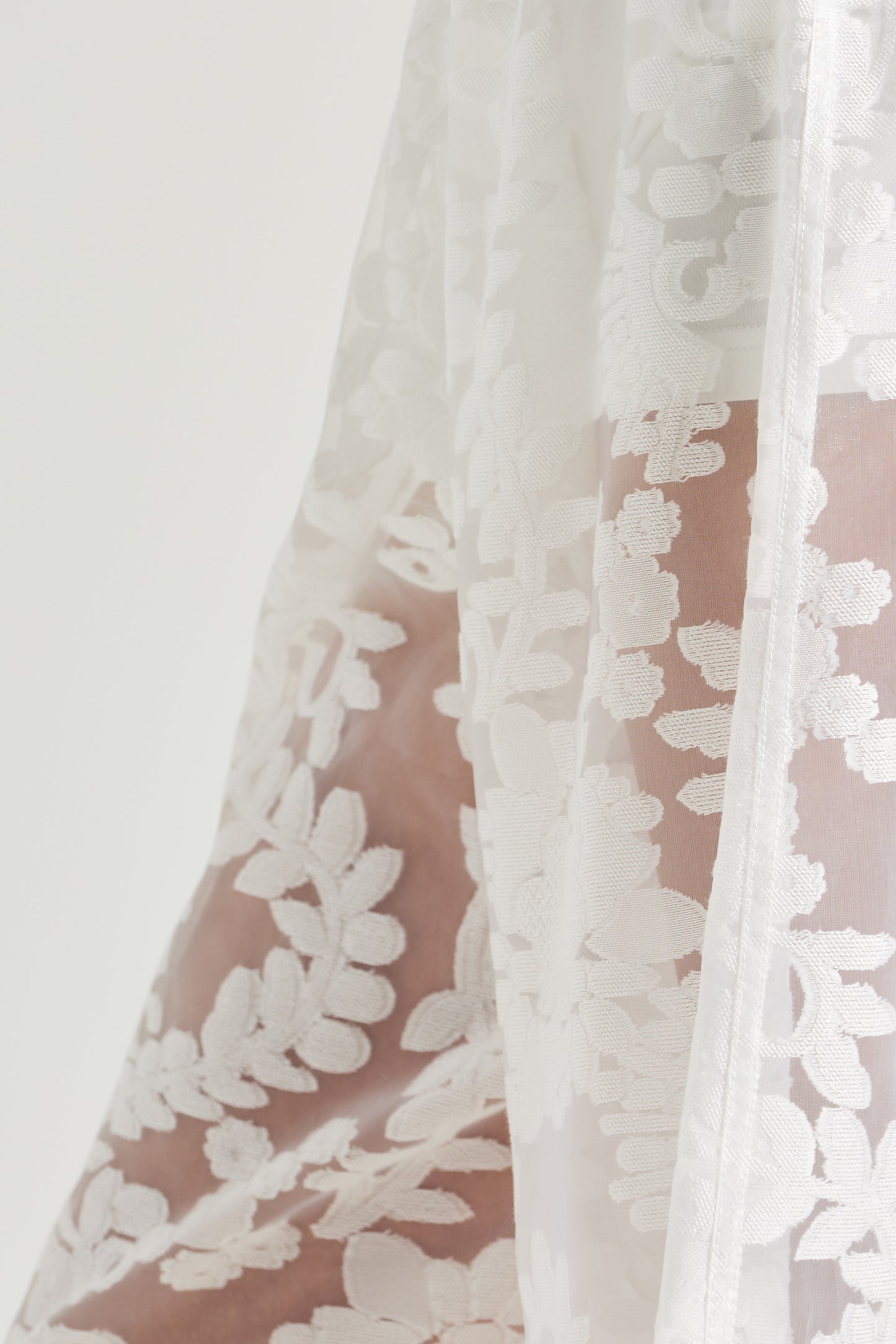 See-through Trousers With Elastic Waistband