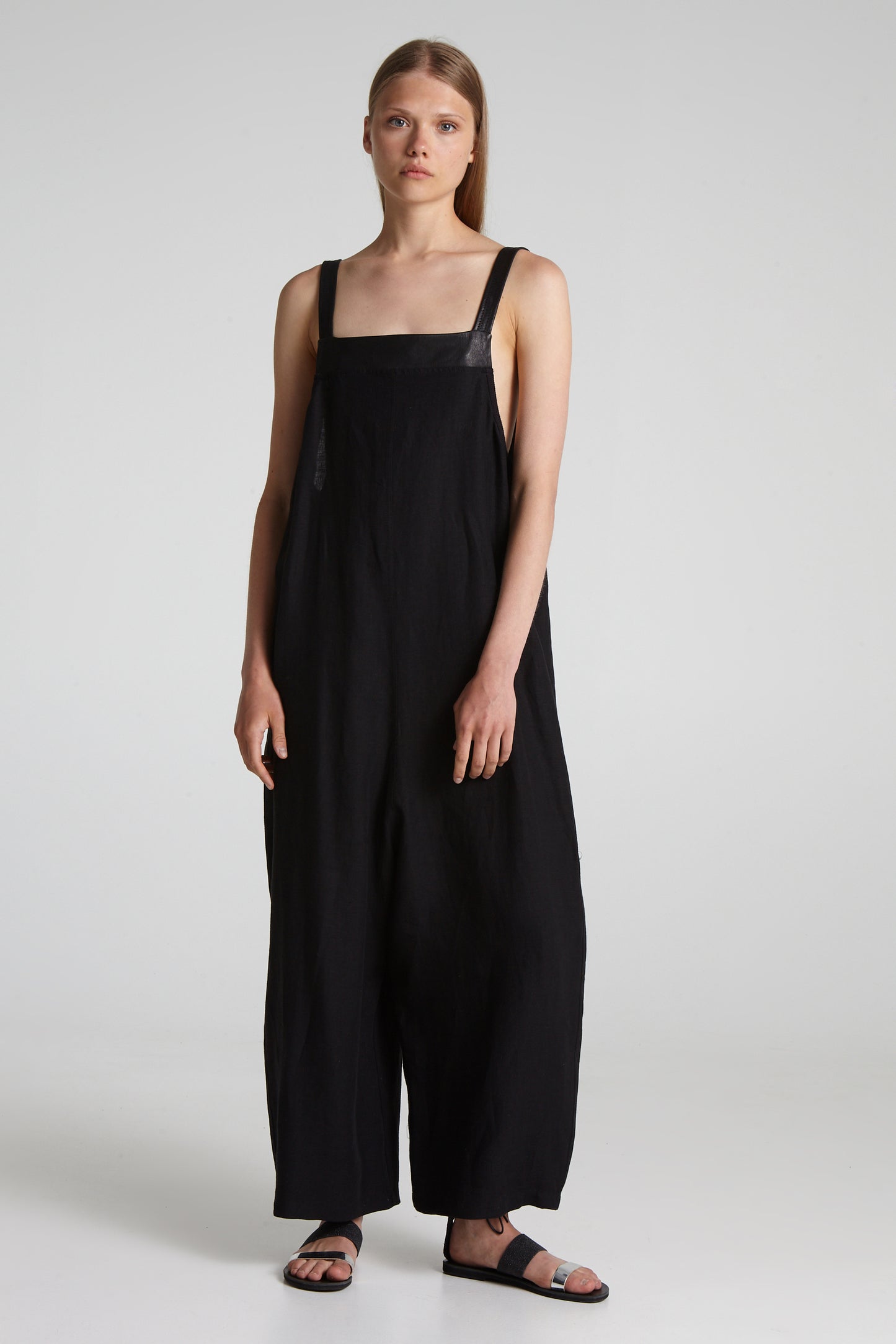 Linen & Leather onesie