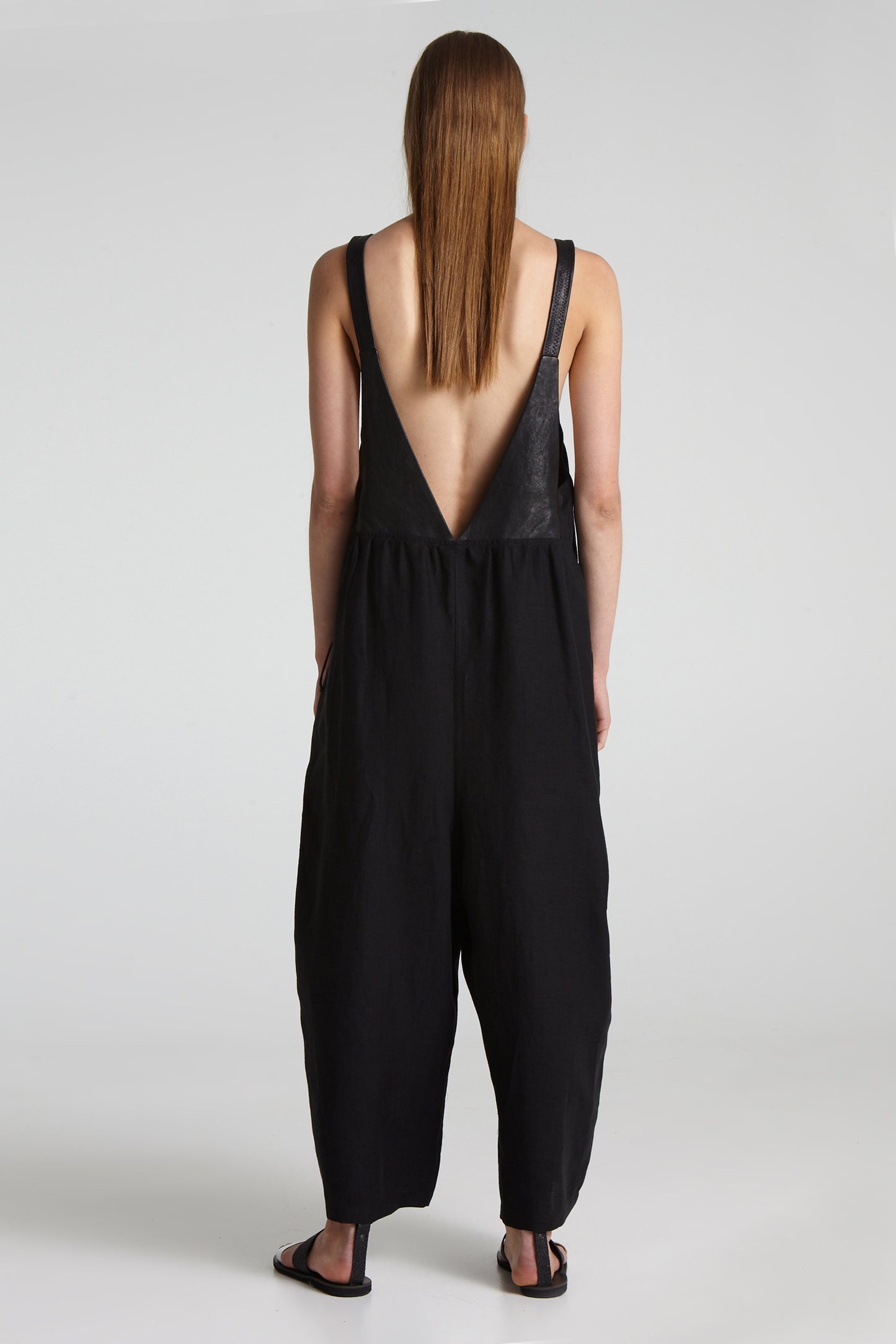 Linen & Leather onesie