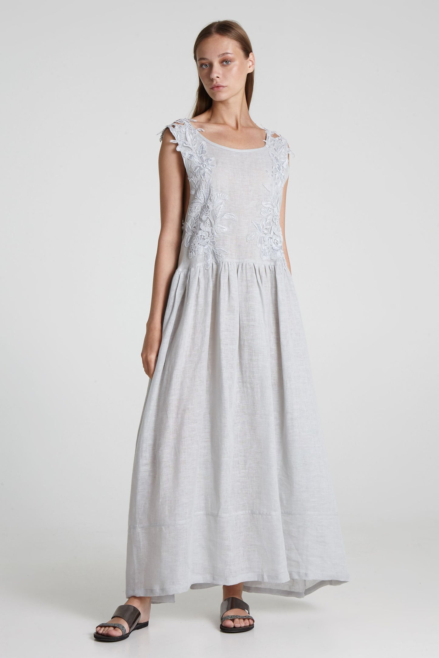 Long lace dress