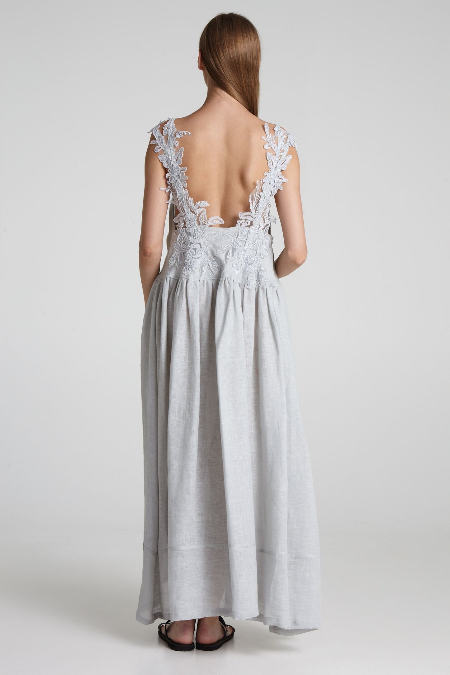 Long lace dress