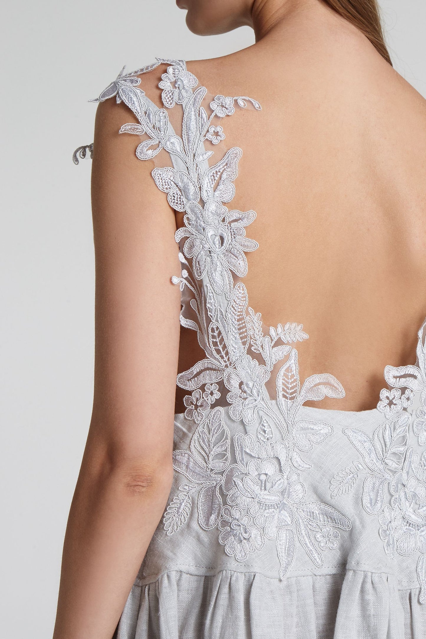 Long lace dress