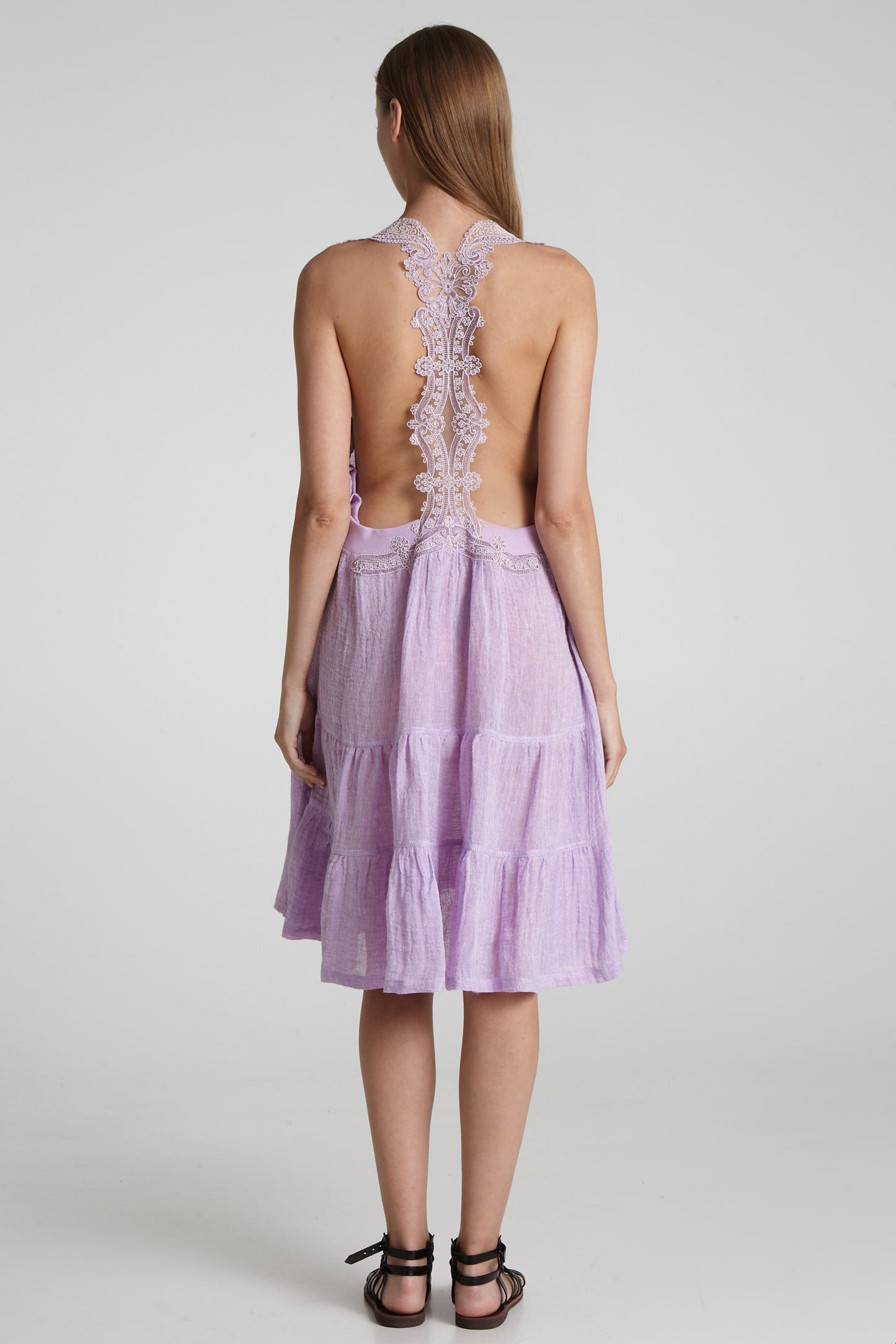 Lace short dress