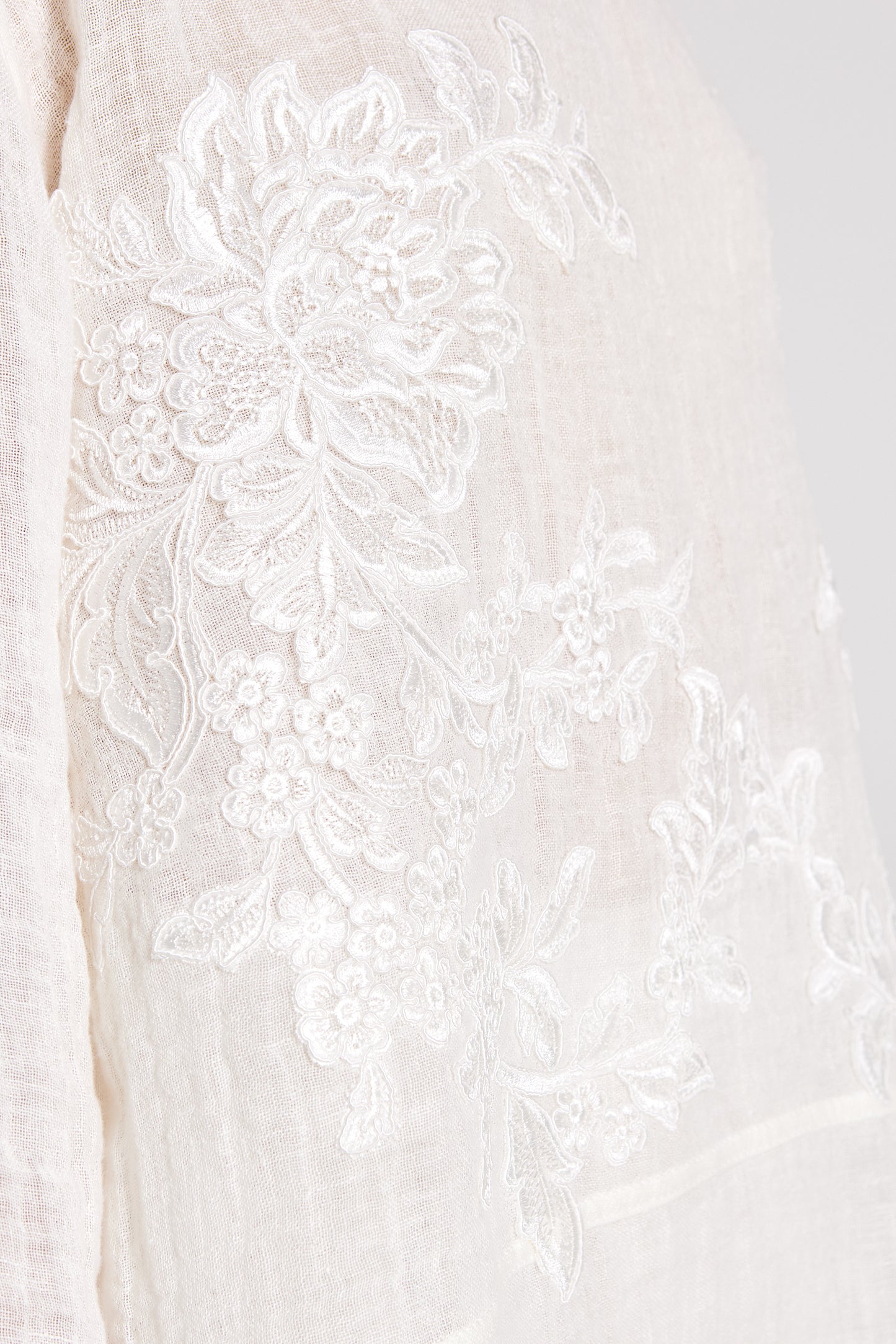 Open Back Lace Blouse
