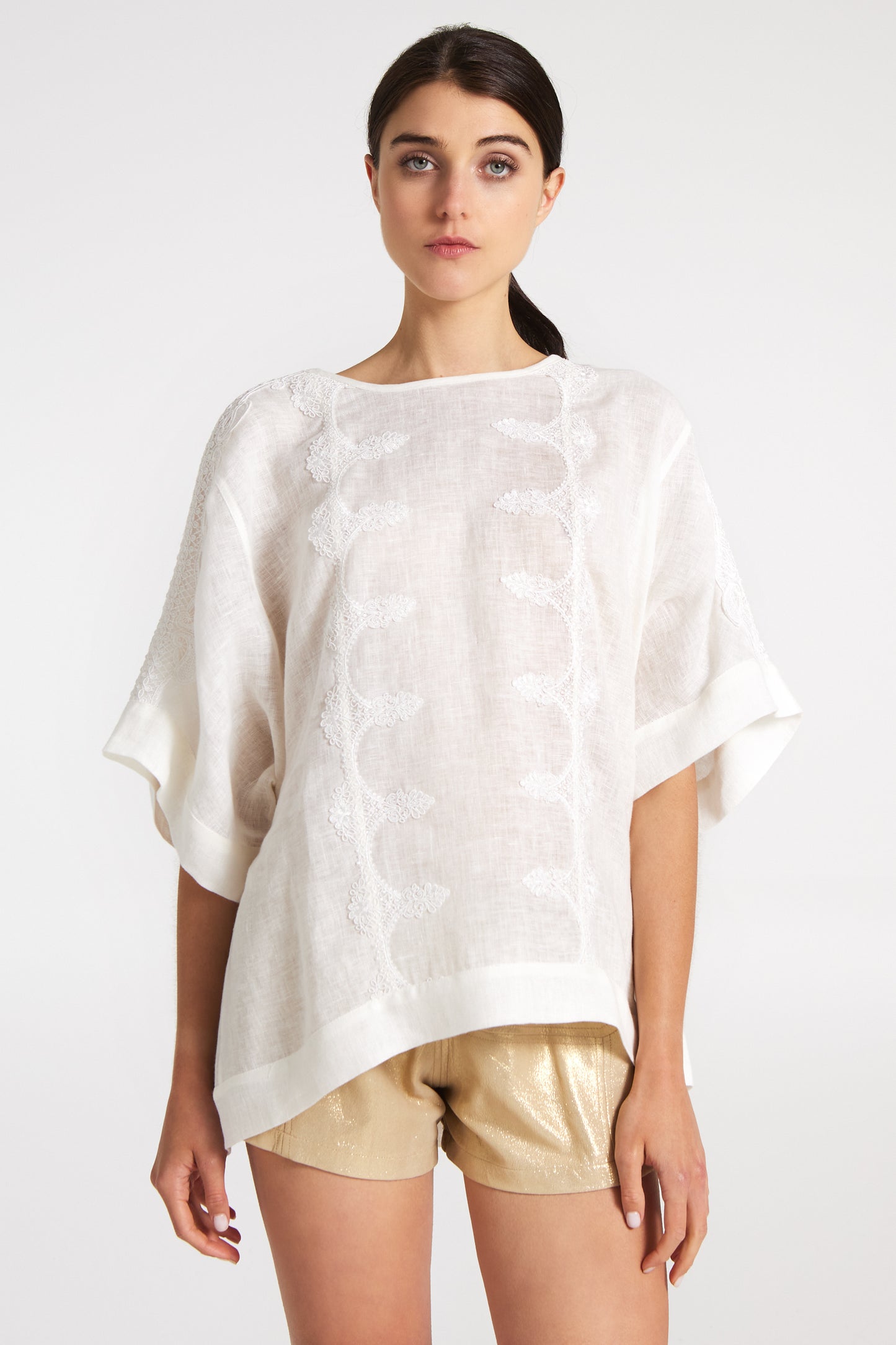 Lace Wide Blouse