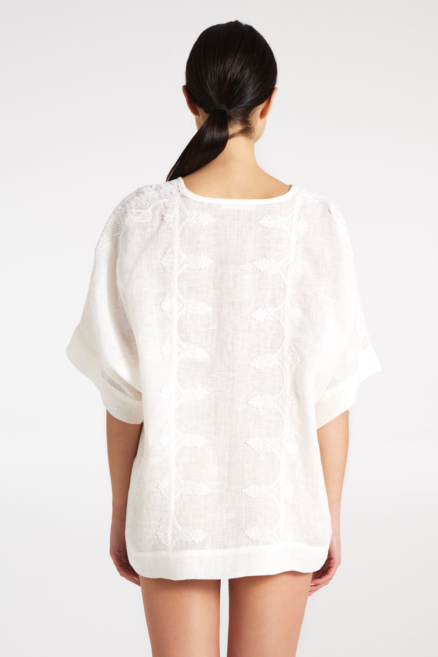 Lace Wide Blouse