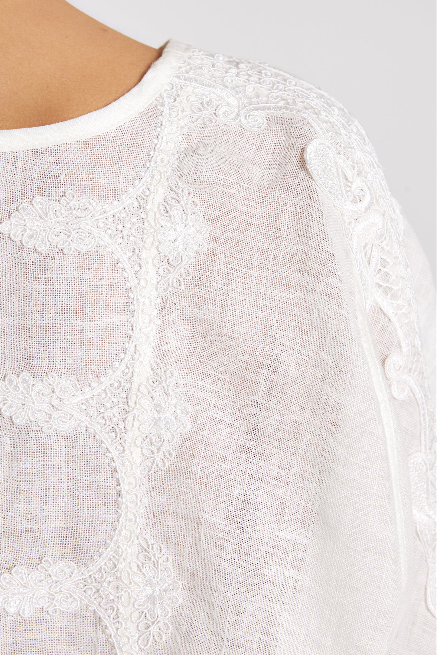 Lace Wide Blouse