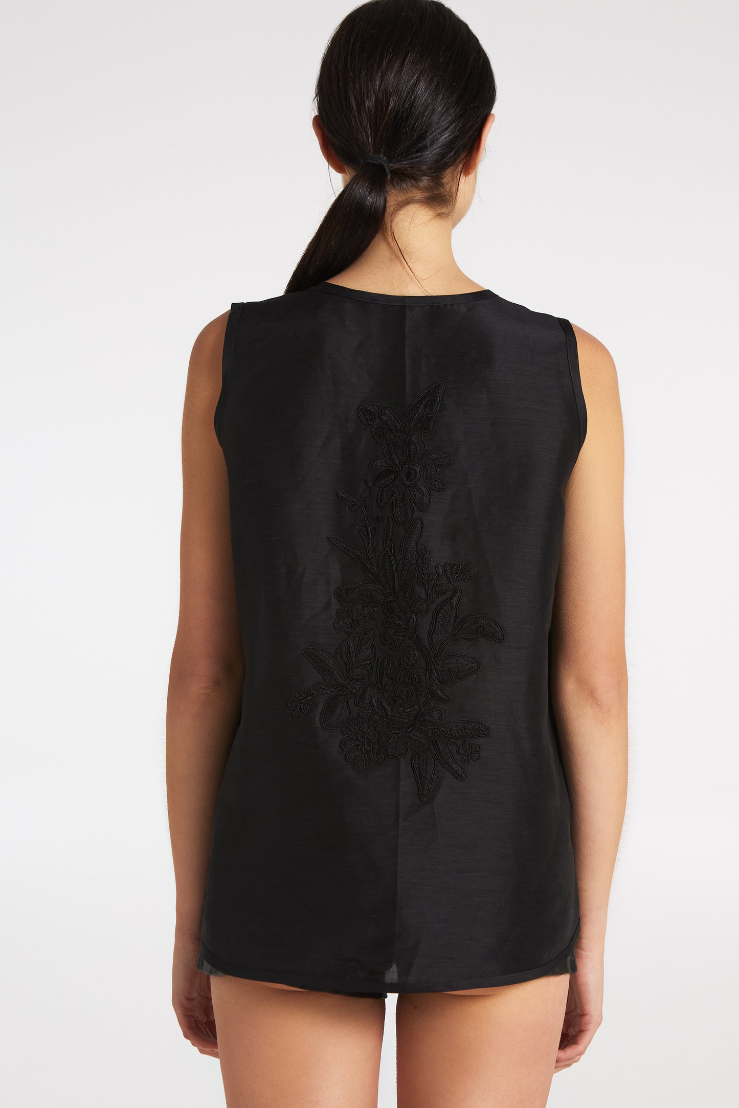 Silk and Linen Top
