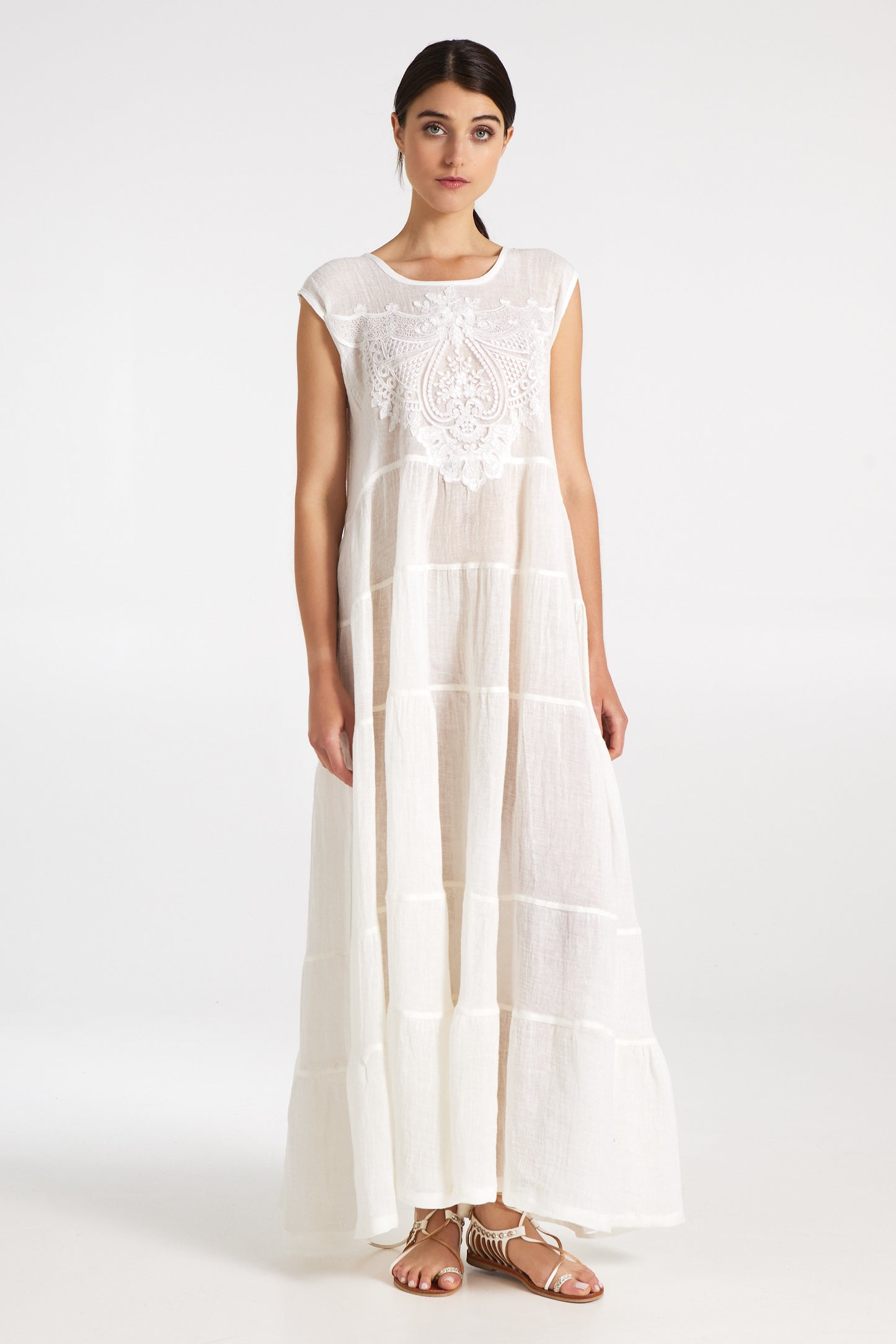 Lace long dress