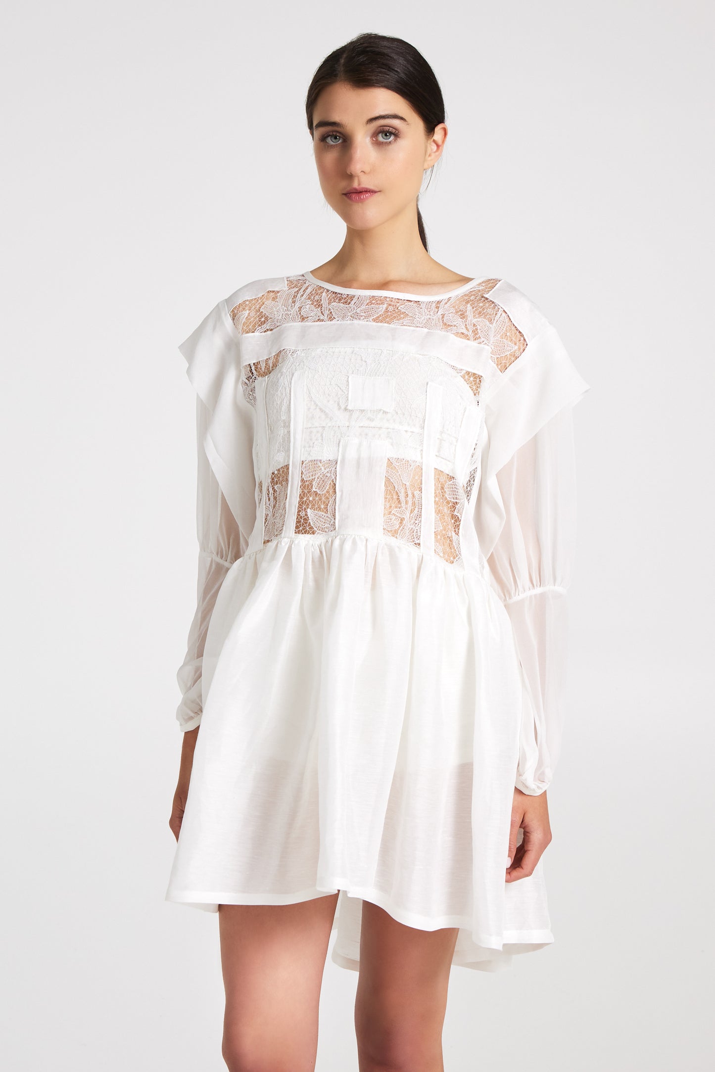 Long sleeve short dress