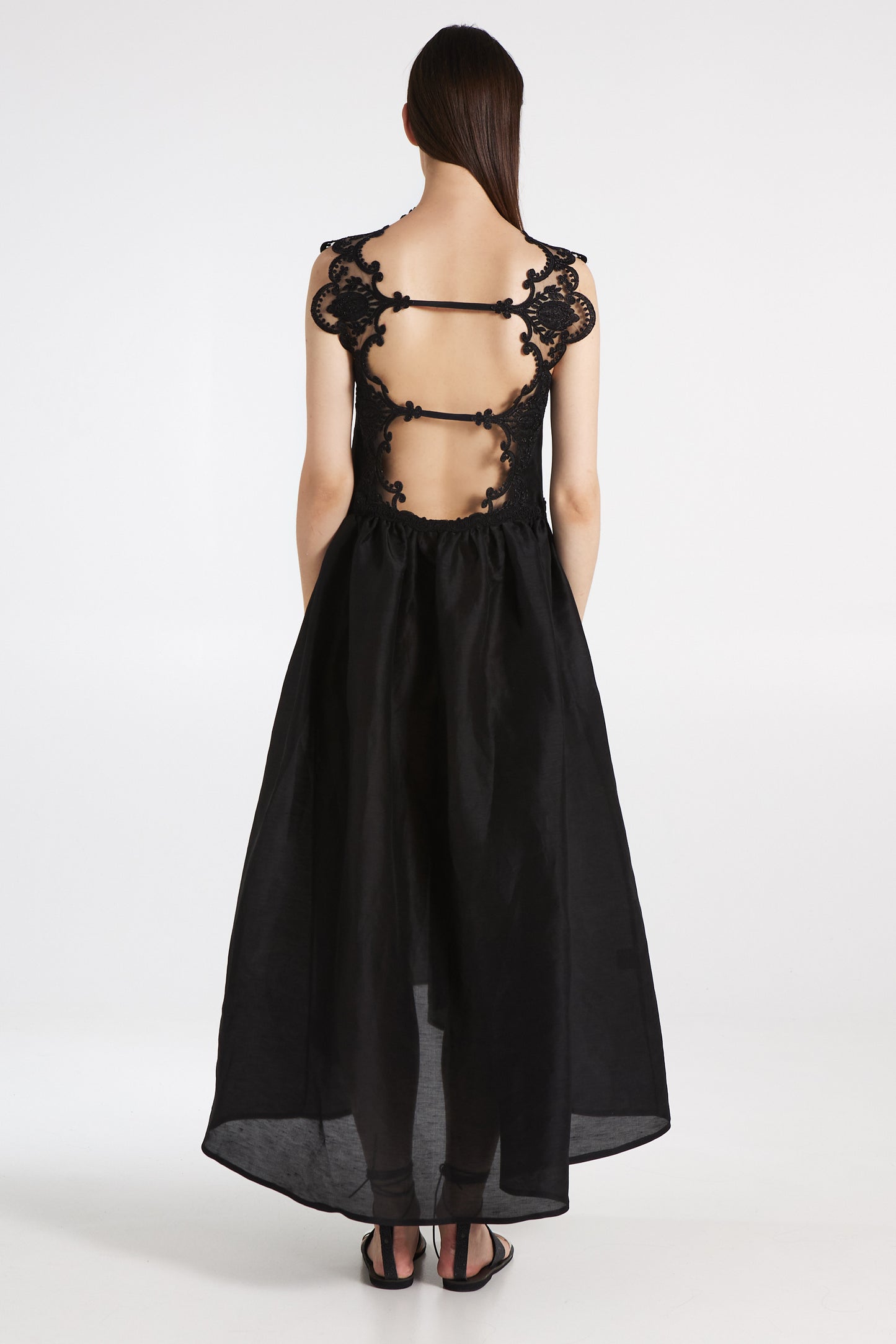 Lace long dress