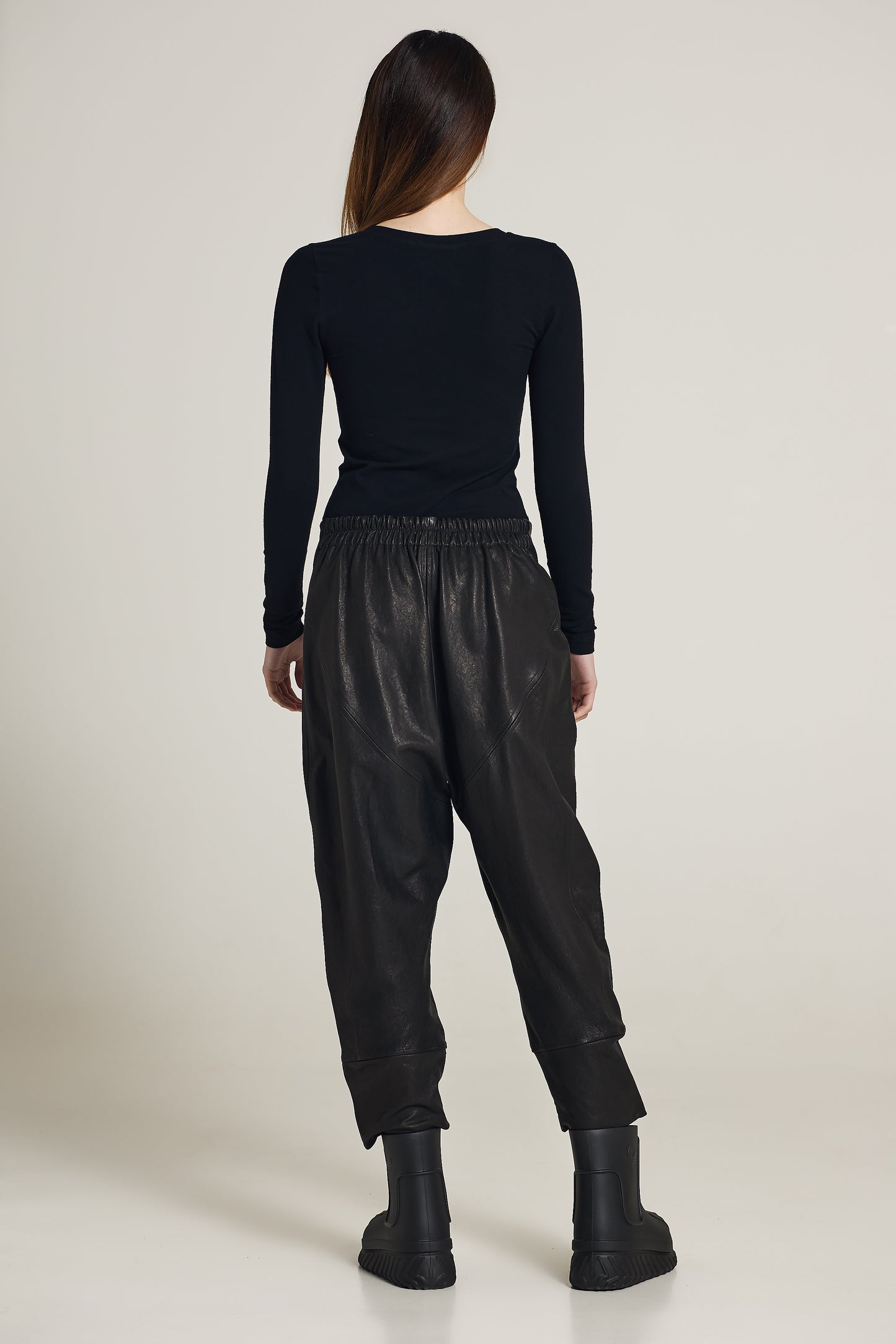 Vegan Leather Trousers