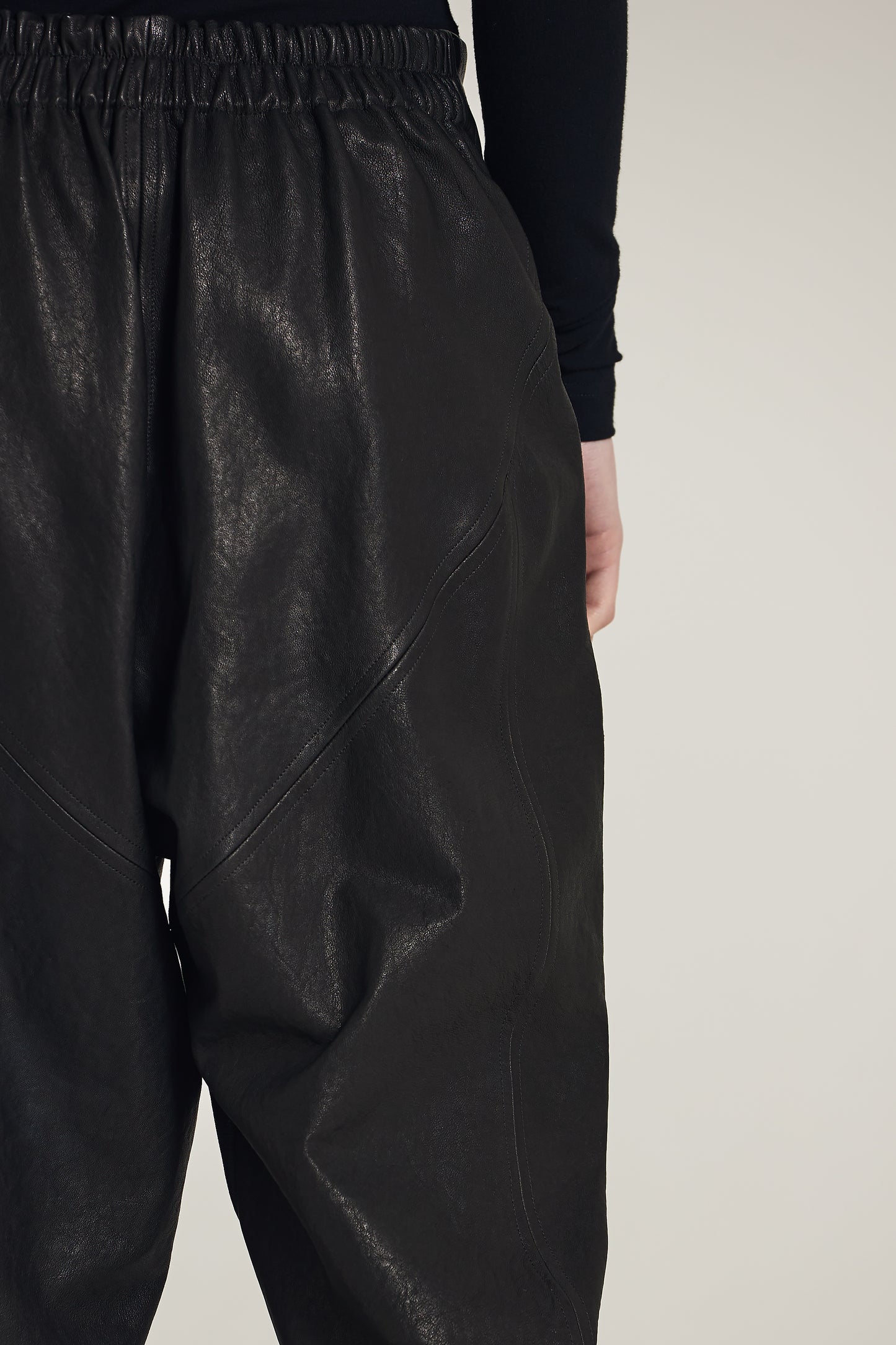 Vegan Leather Trousers