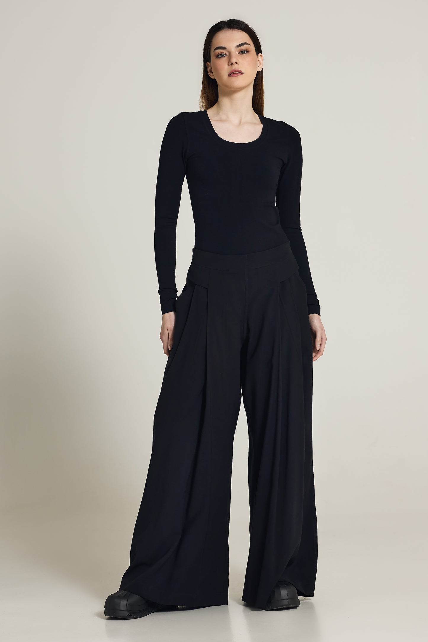 Wide Leg Trousers