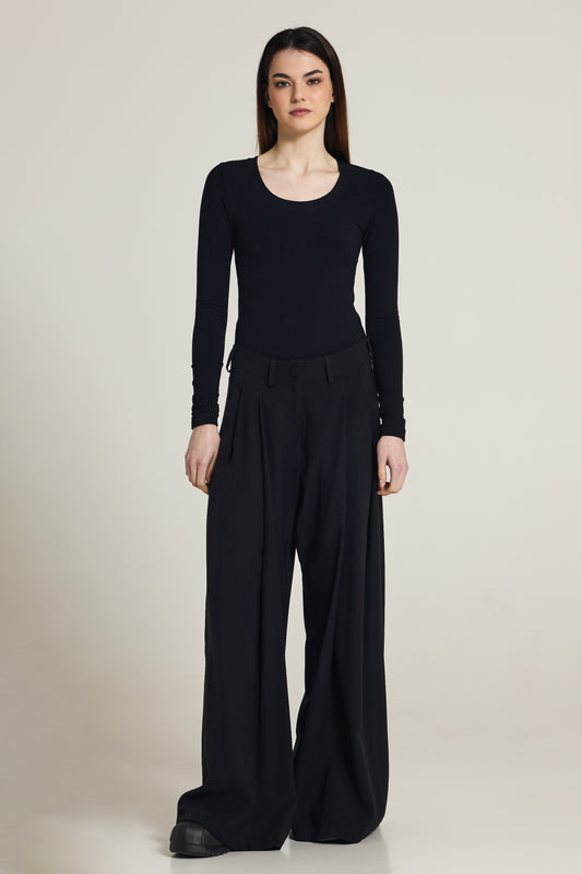 Wide Leg Trousers