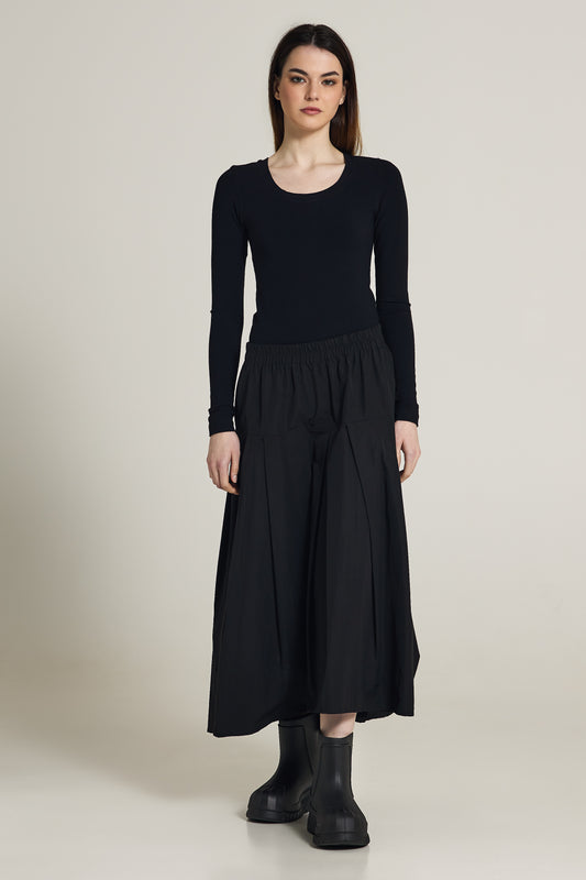 Long Skirt With Elastic Waistband