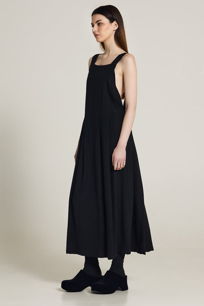 Long Dress With Square Neckline