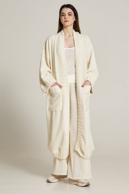 Knitwear Long Cardigan With Pockets