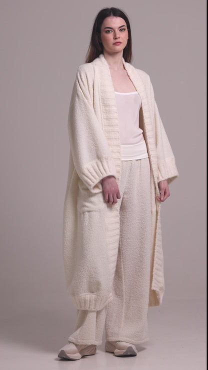 Knitwear Long Cardigan With Pockets