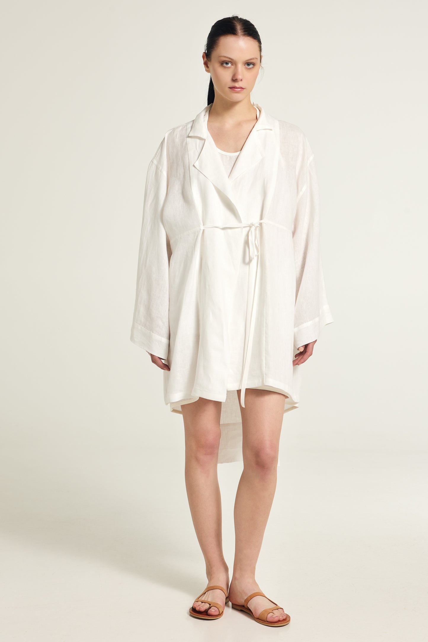 Linen side jacket