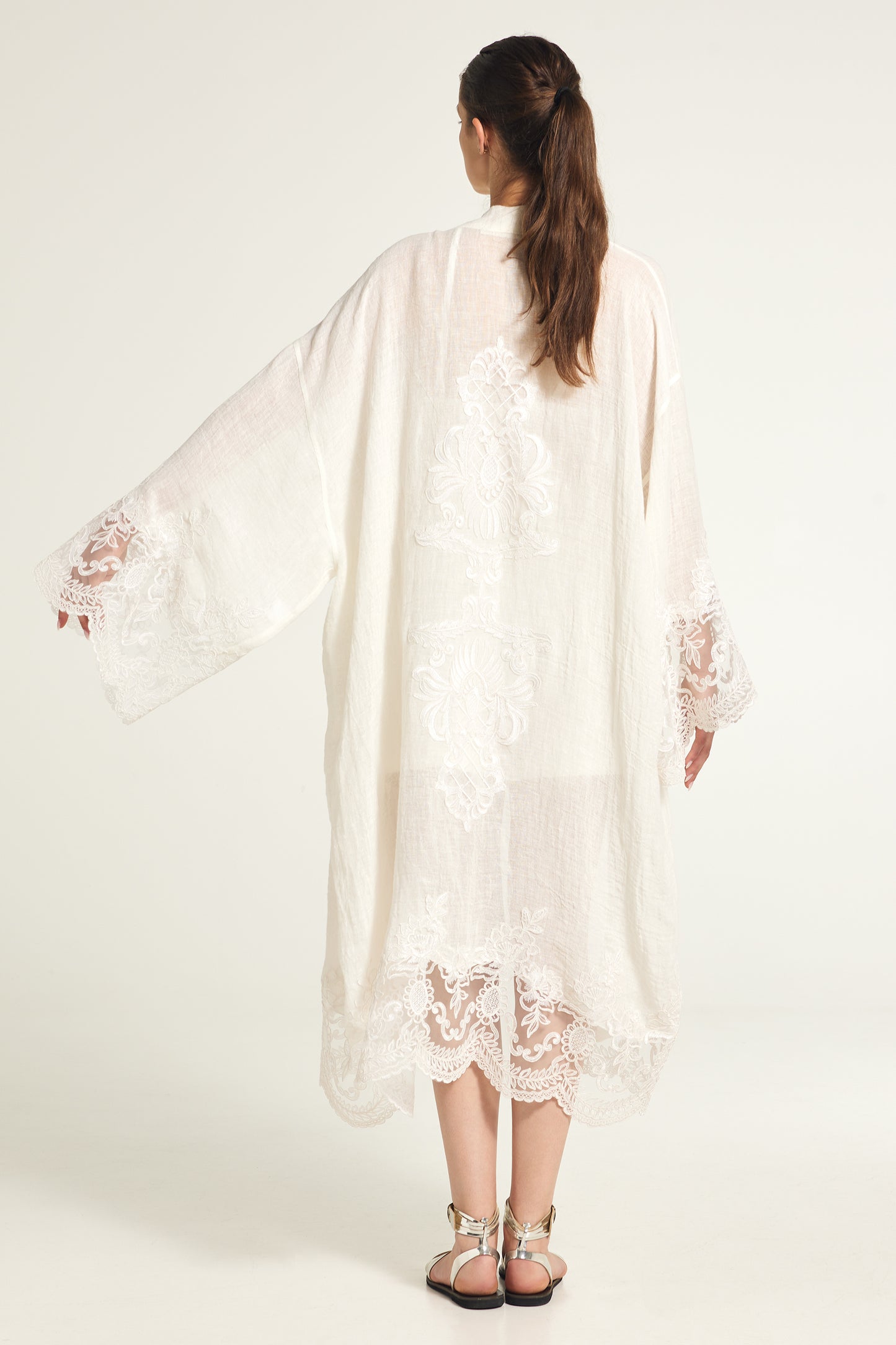 Linen kimono