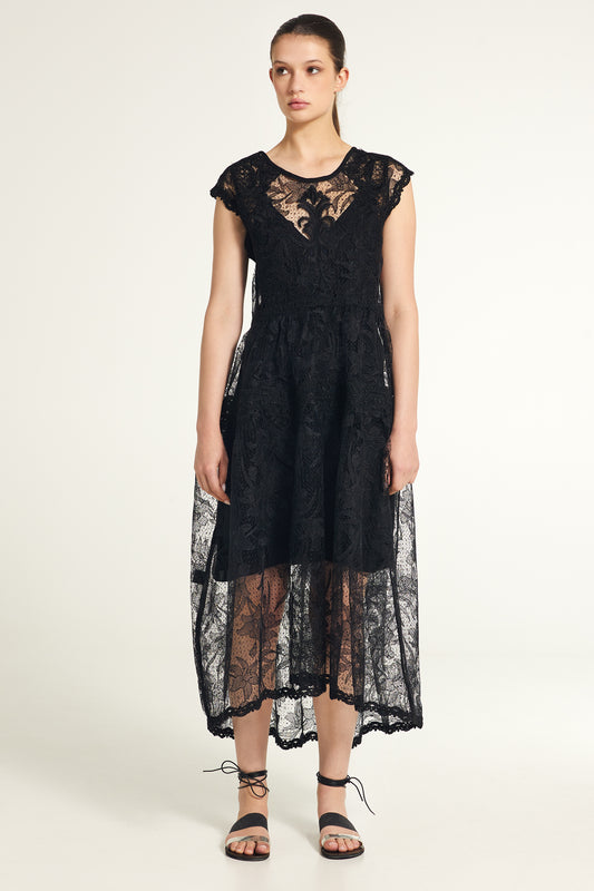 Lace long dress