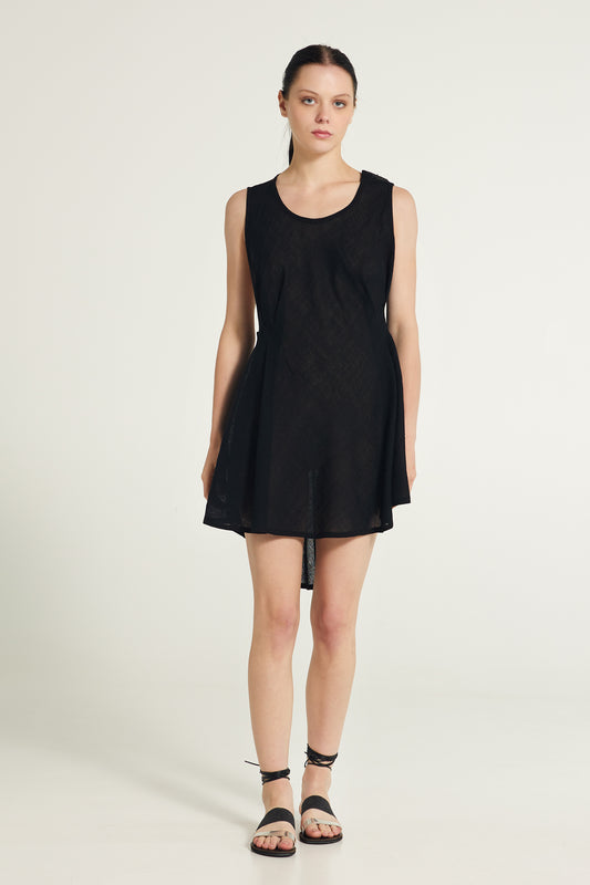 High-Low Dress With Asymmetric Back