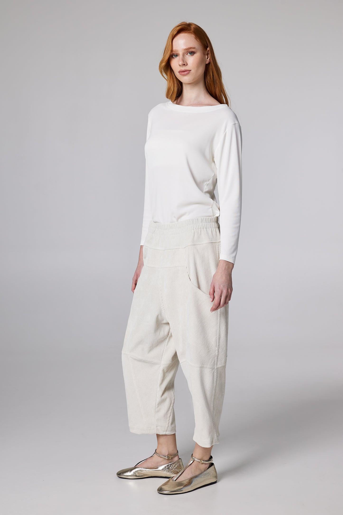 Corduroy Trousers With Pockets