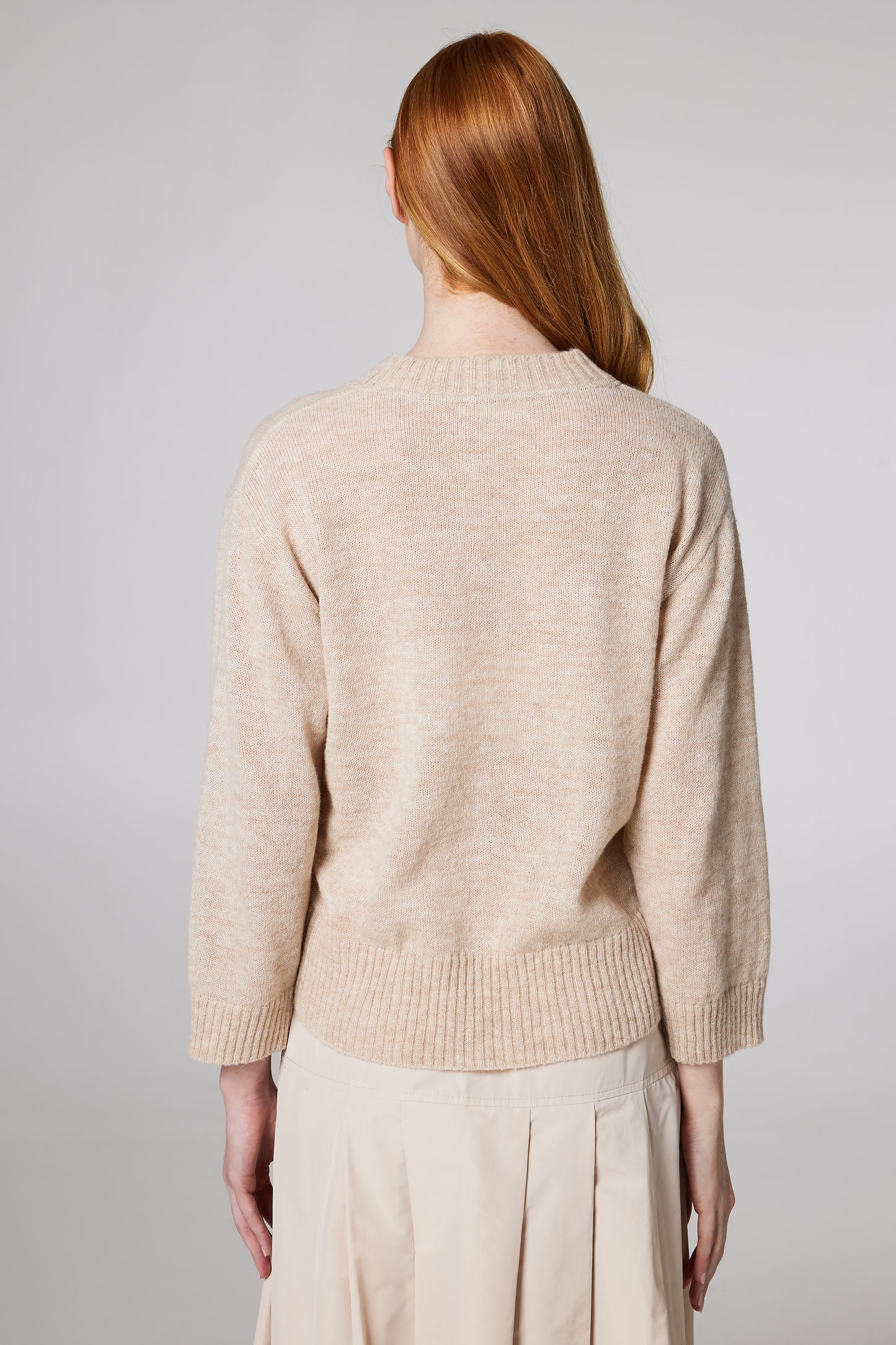 Wool Knitwear Basic Sweater