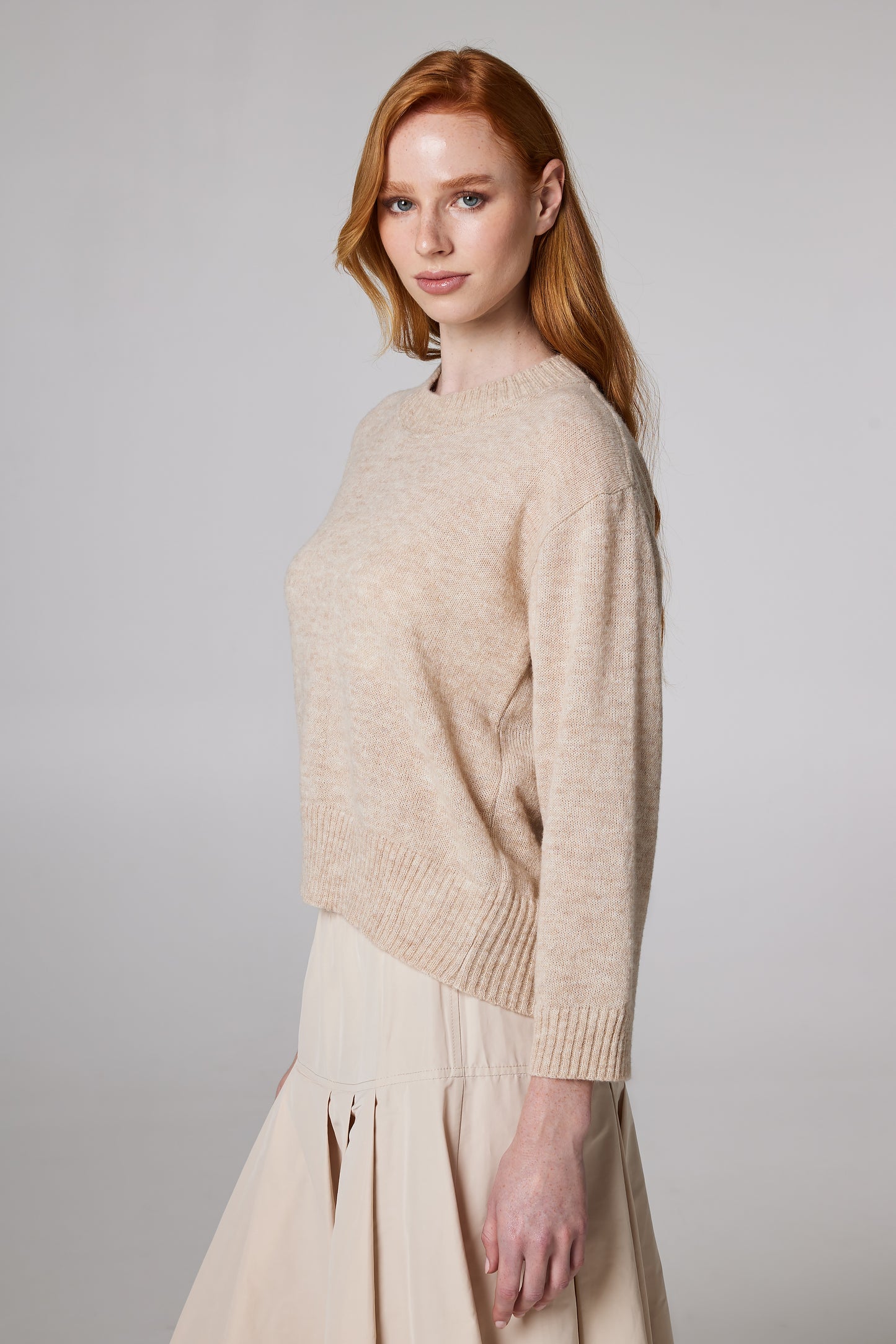 Wool Knitwear Basic Sweater