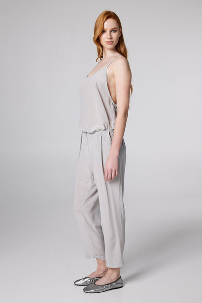 Silk Trousers With Pockets