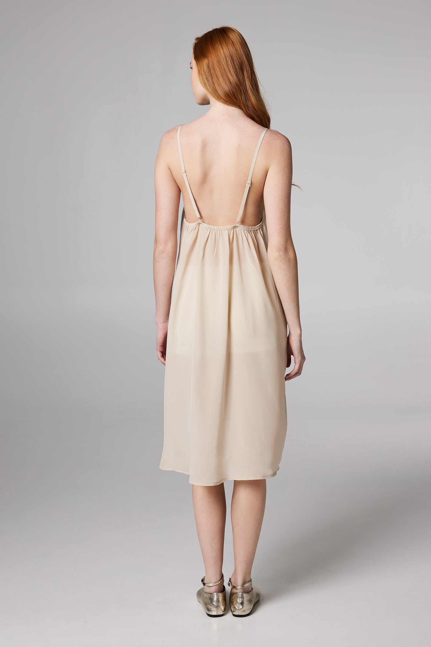 Silk Sleeveless Layering Dress