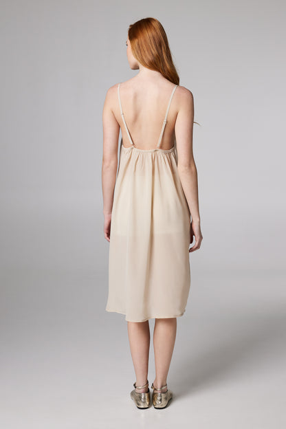 Silk Sleeveless Layering Dress