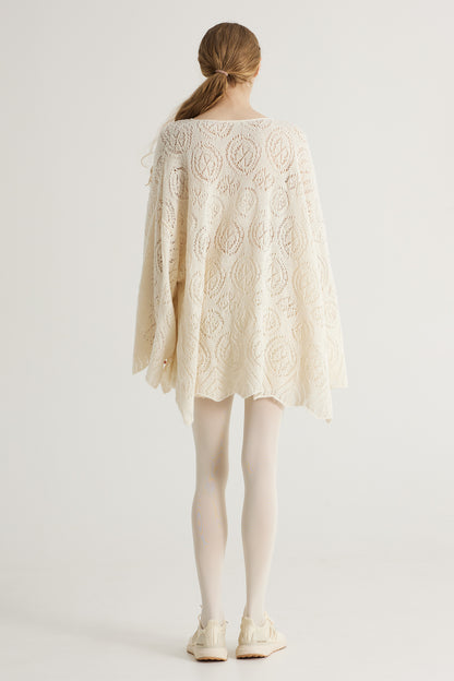 Knitwear Wool Blouse With Long Sleeves