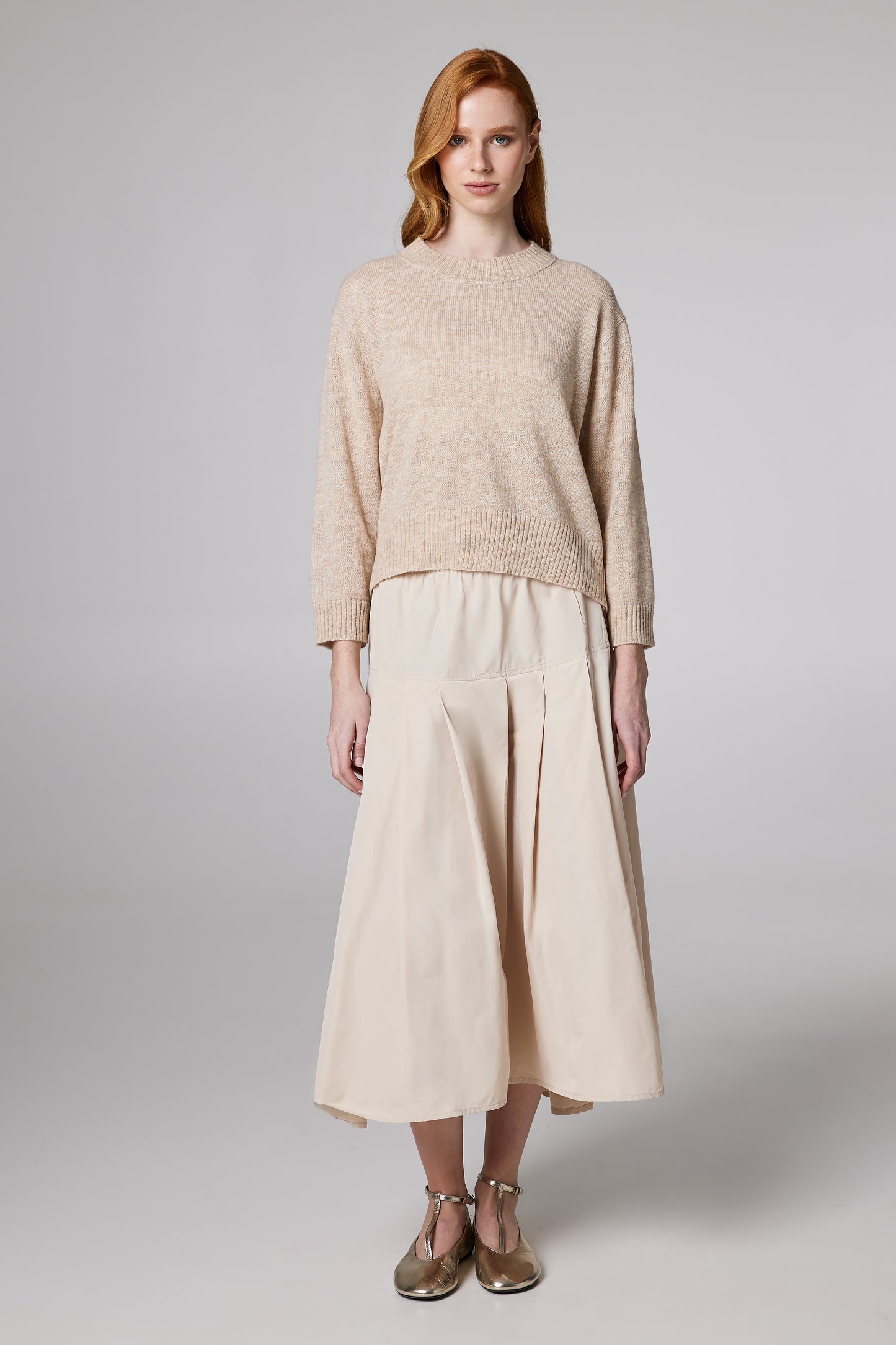 Maxi Skirt With Elastic Waistband
