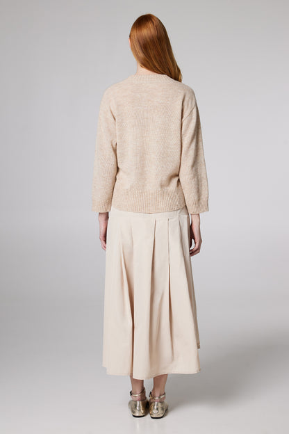 Maxi Skirt With Elastic Waistband