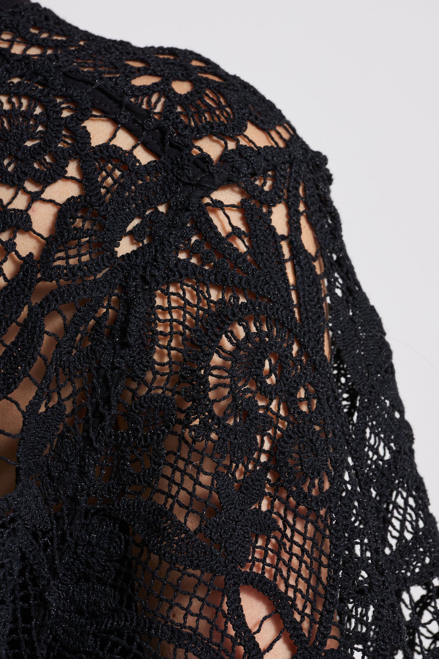 Lace Sweater With Long Sleeves