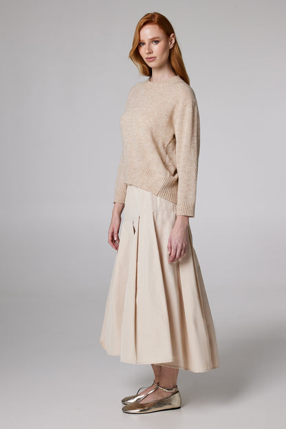 Maxi Skirt With Elastic Waistband