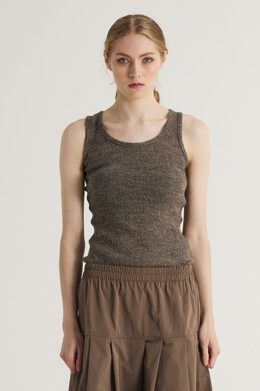 Virgin Wool Tank Top