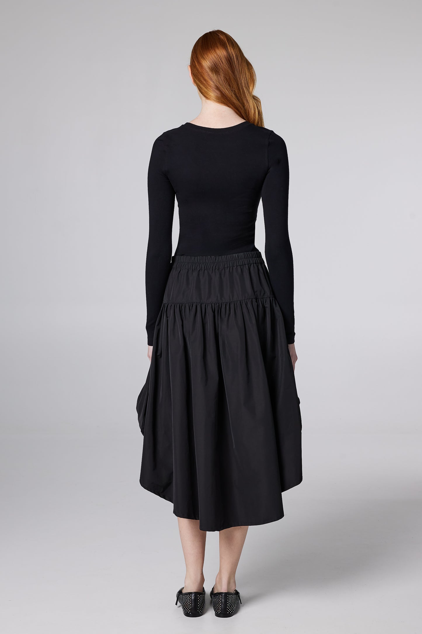 Cargo Midi Skirt With Adjustable Waistband