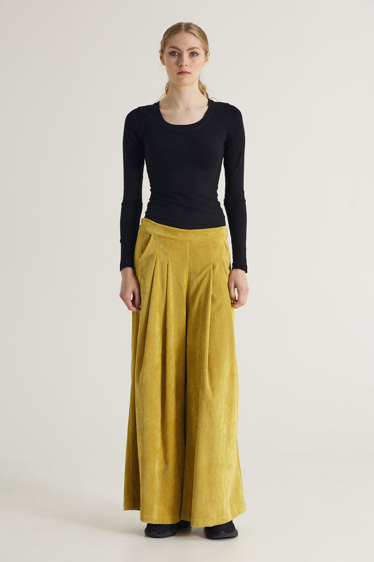 Corduroy Trousers With Pockets