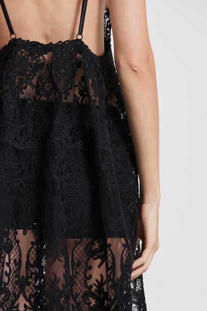 Lace Dress With Adjustable Straps